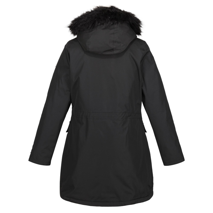 Regatta black parka 2025