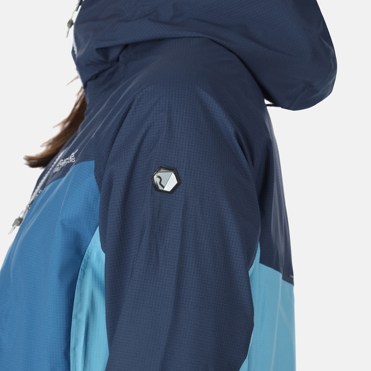 Women s Carletta VII 3 In 1 Waterproof Jacket Dark Denim Ethereal Blue