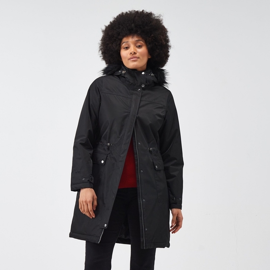 Women s Lellani Waterproof Jacket Black