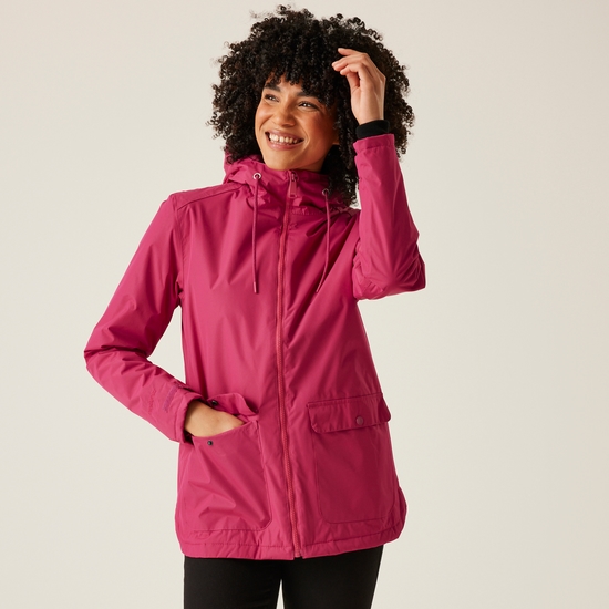 Women's Broadia Waterproof Jacket Deep Pink Regatta ROW
