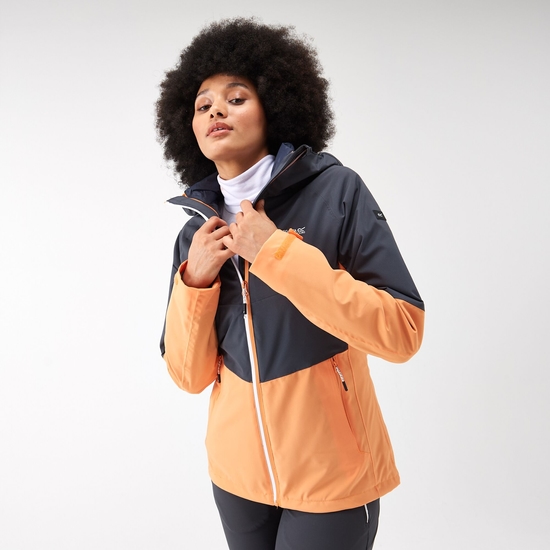 Women s Wentwood VIII 3 in 1 Jacket Apricot Crush Seal Grey