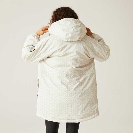 Christian Lacroix - Cailar Femme Veste imperméable longue Blanc