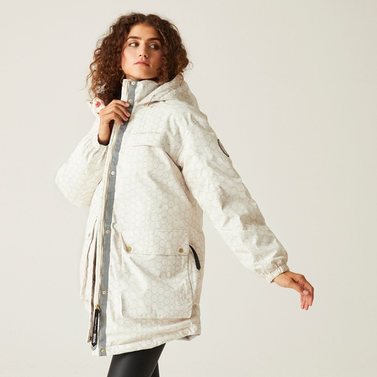 Christian Lacroix - Cailar Femme Veste imperméable longue Blanc