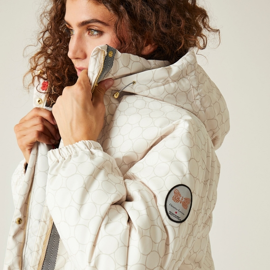 Christian Lacroix - Cailar Femme Veste imperméable longue Blanc