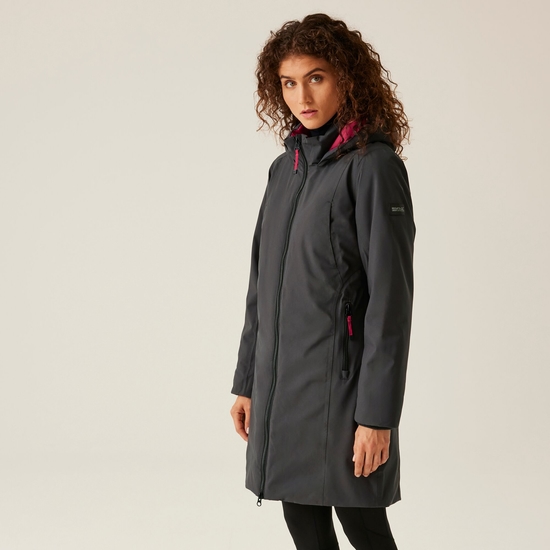 Women's Yewbank IV Waterproof Jacket - Ash Deep Pink