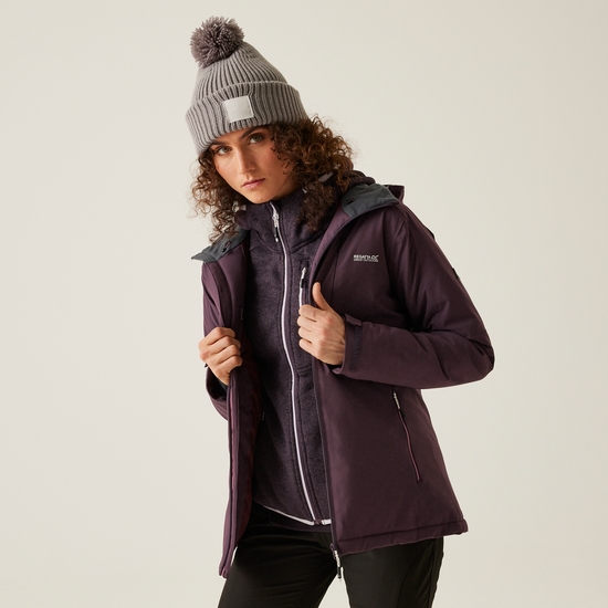 Women's Highton Stretch IV Padded Jacket Deep Plum