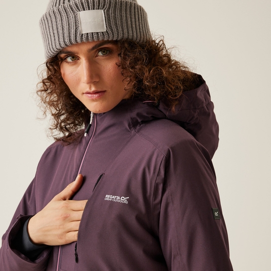 Women's Highton Stretch IV Padded Jacket Deep Plum
