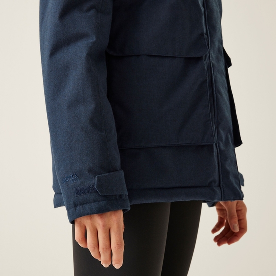 Women's Ezdale Waterproof Insulated Jacket Navy Marl