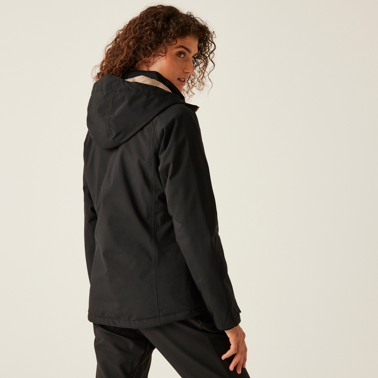 Warm black jacket on sale