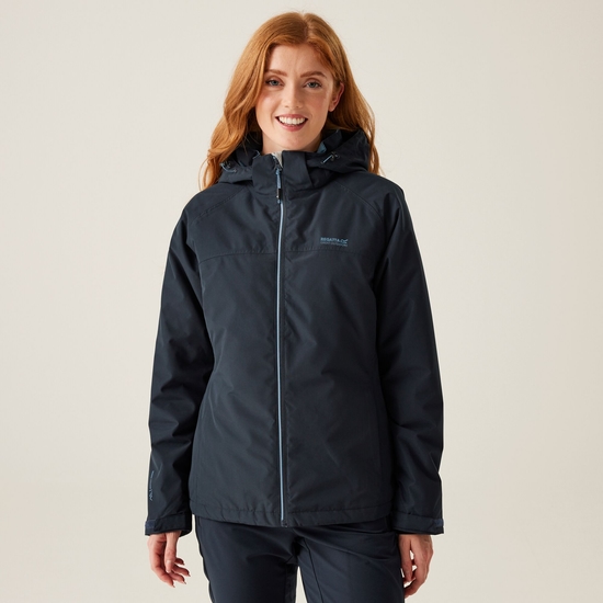 Women s Frelton Waterproof Jacket Navy Coronet Blue