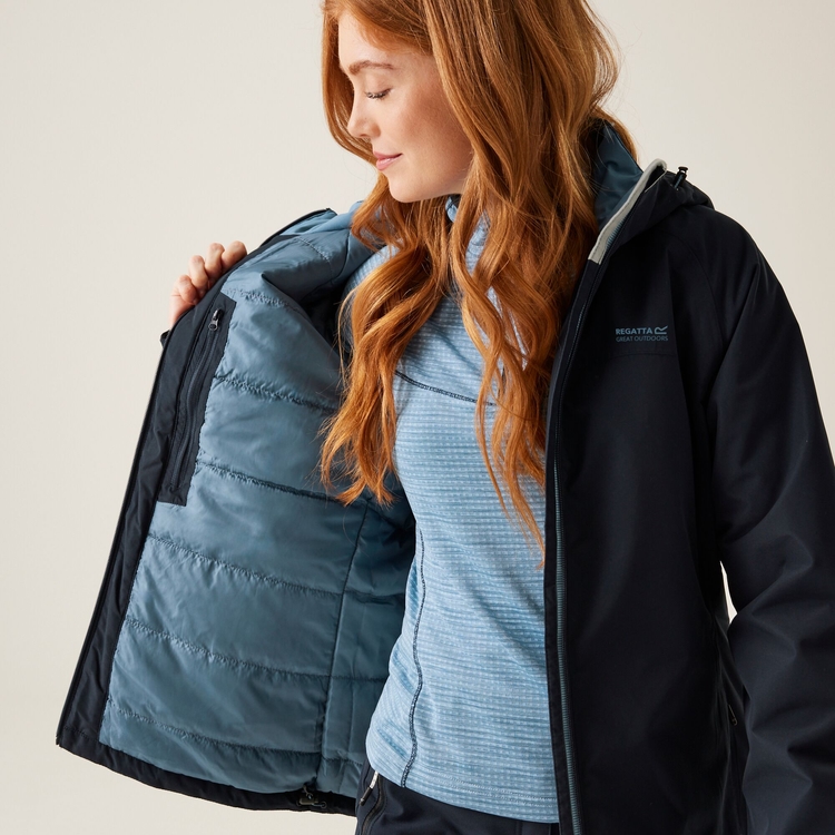 Women's Frelton Waterproof Jacket Navy Coronet Blue