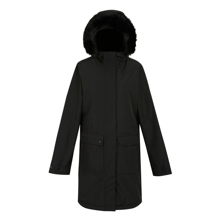 Regatta black parka store
