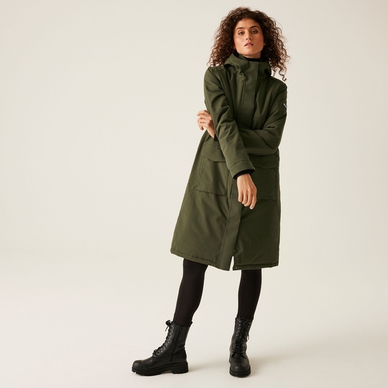 Regatta khaki waterproof jacket discount
