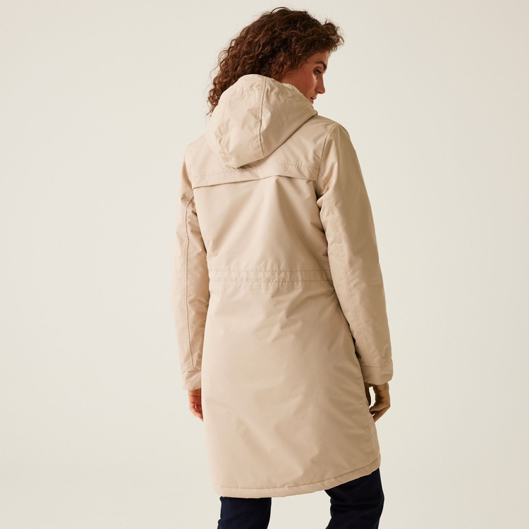 Women's Romine II Waterproof Parka Jacket Warm Taupe Light