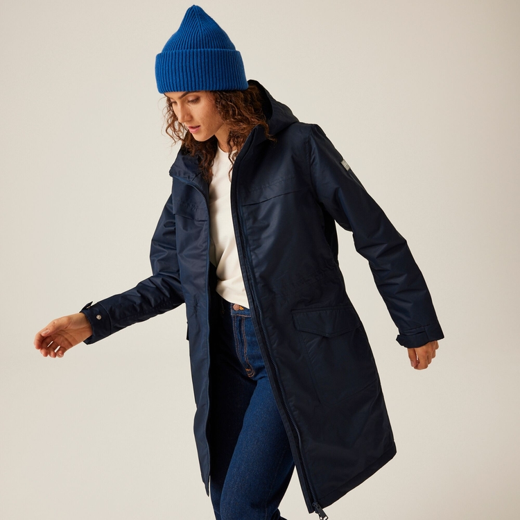 Regatta navy coat outlet