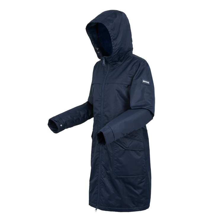 Women s Romine II Waterproof Parka Jacket Navy Regatta ROW