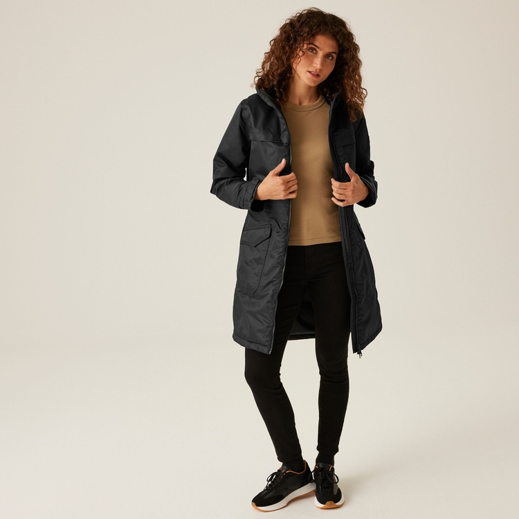 Regatta romina coat black store