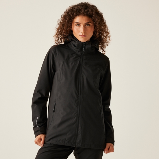 Womens black 3 in 1 jacket outlet