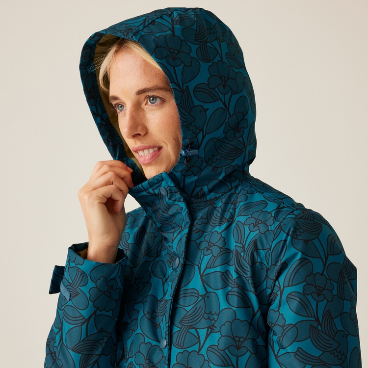 Mid length rain jacket shop