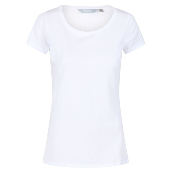 Jersey Shirts Off White Top Dames Women's Carlie Coolweave T - Main Image