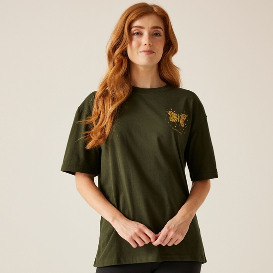Christian Lacroix Bellegarde Femme T shirt Vert