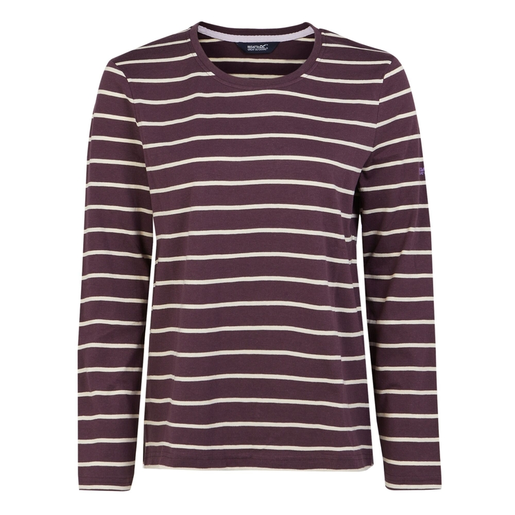 Women's Federica II Long Sleeved T-Shirt - Deep Plum Light
