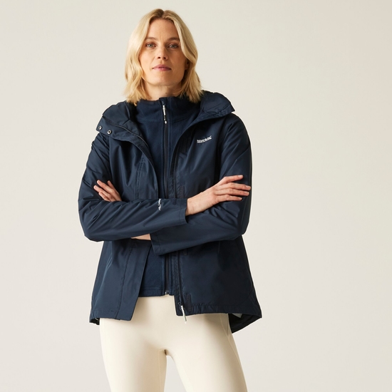 Women's Daysha Waterproof Jacket Navy