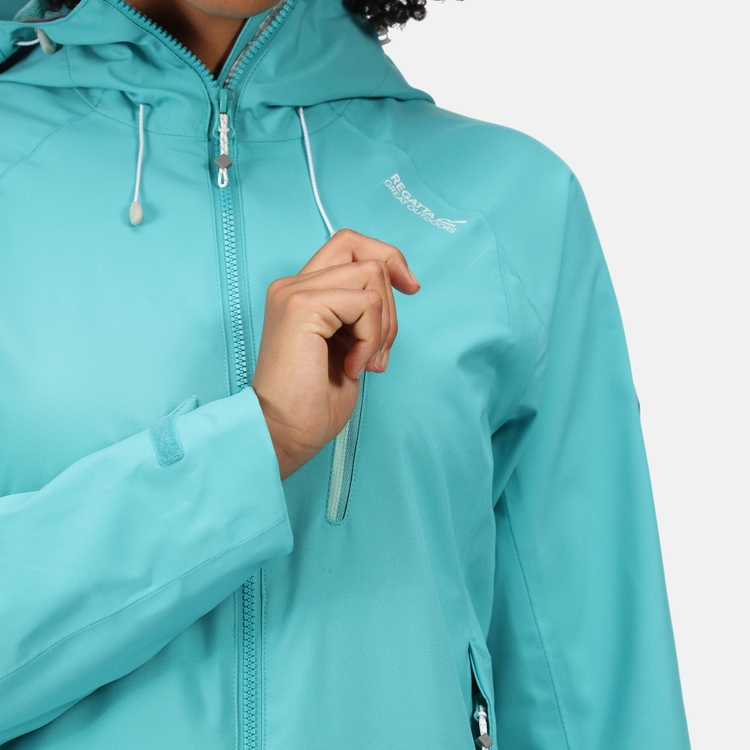 Women s Birchdale Waterproof Jacket Turquoise Regatta ROW