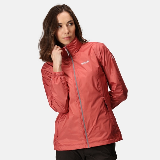 Women's Corinne IV Waterproof Packaway Jacket - Mineral Red | Regatta UK