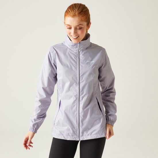 Women s Corinne IV Waterproof Packaway Jacket Lilac Frost Regatta UK
