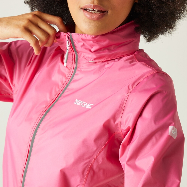 Women s Corinne IV Waterproof Packaway Jacket Flamingo Pink