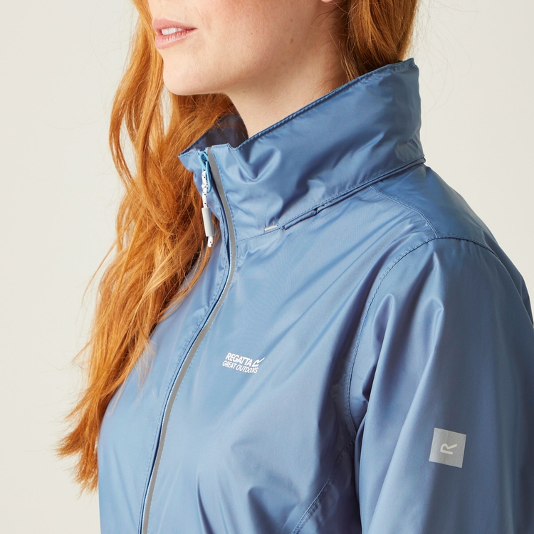 Women s Corinne IV Waterproof Packaway Jacket Coronet Blue Regatta UK