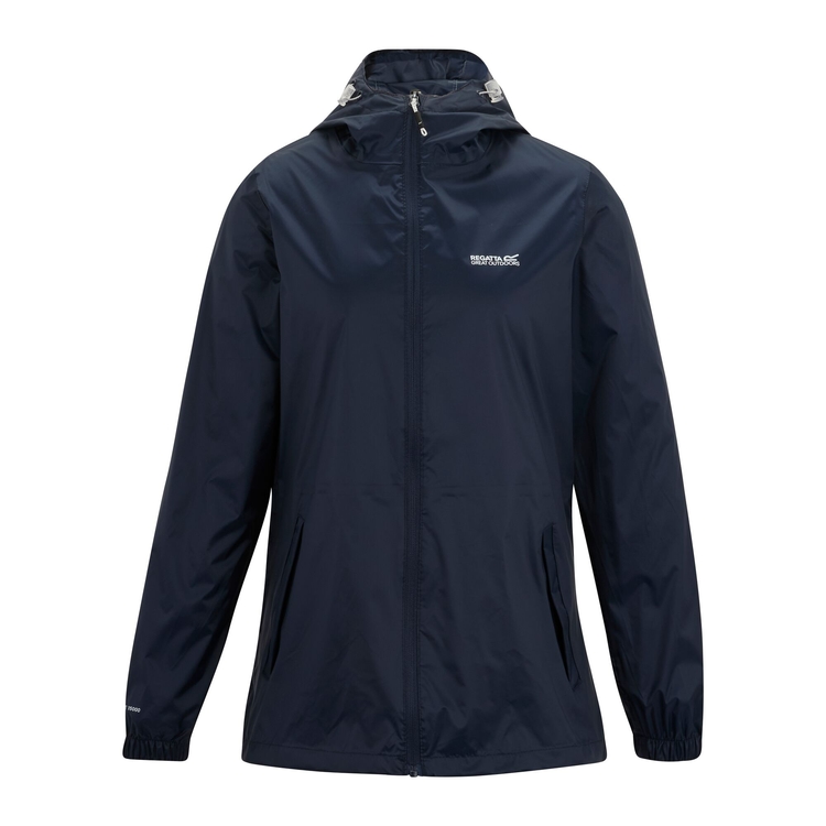 未使用 Regatta England/Waterproof Jacket Women's Pack-It III Waterproof Jacket - Midnight | Regatta