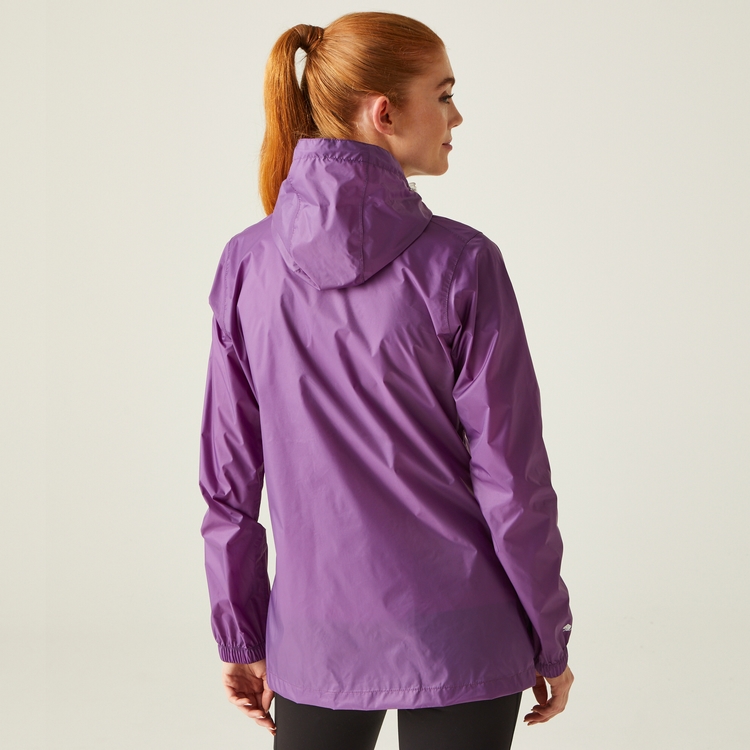 Regatta purple waterproof jacket shop