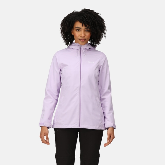 Lilac waterproof jacket cheap