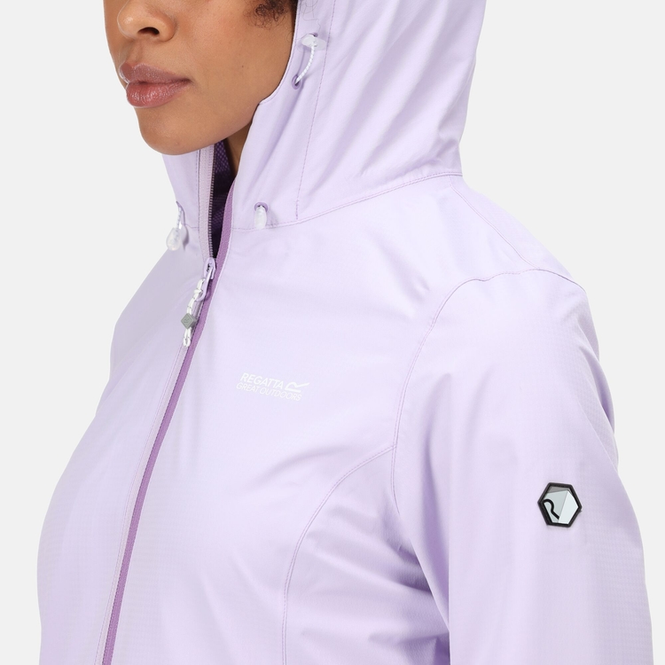 Lilac waterproof jacket hot sale