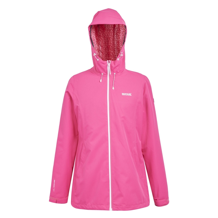 Women s Hamara III Waterproof Jacket Flamingo Pink Regatta UK