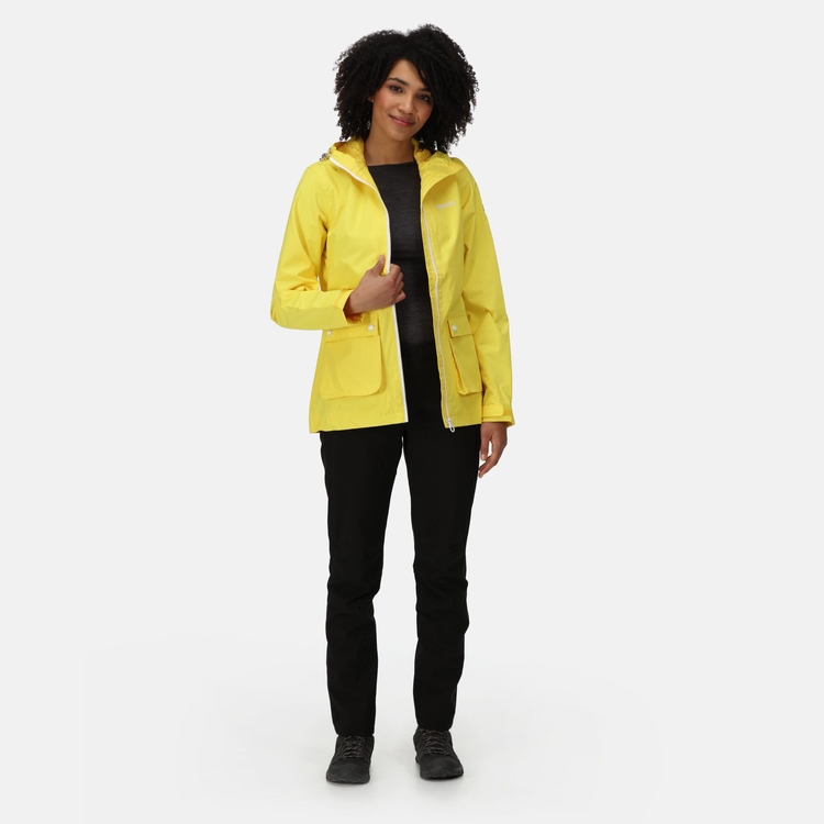 Women s Baysea Waterproof Jacket Maize Yellow