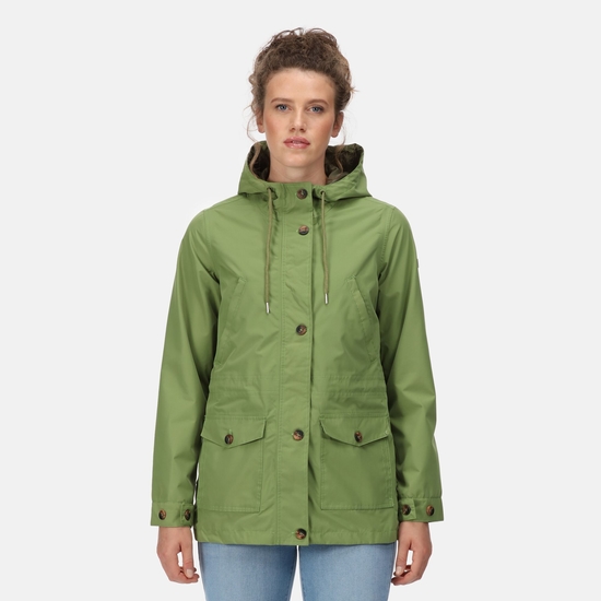 Regatta green parka deals