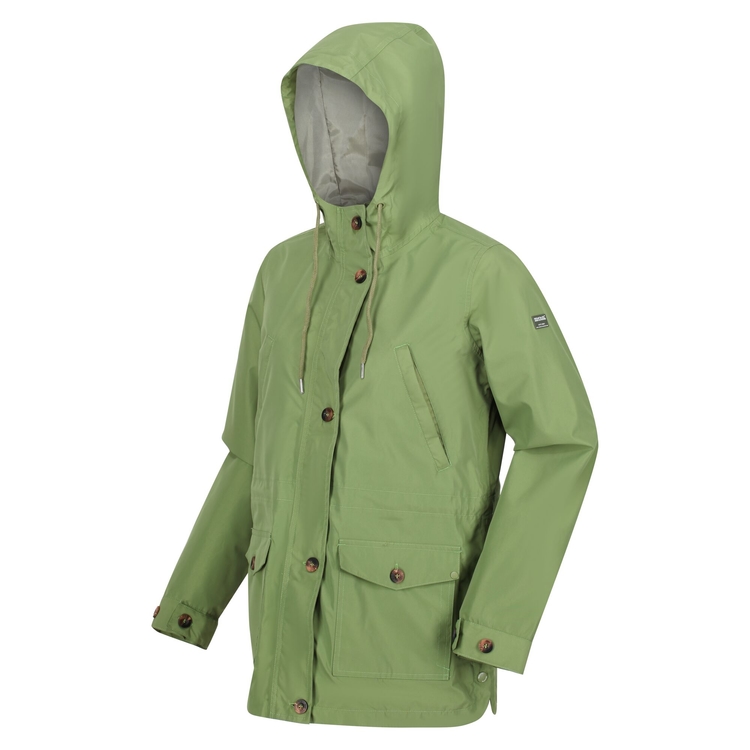 Regatta green waterproof jacket on sale