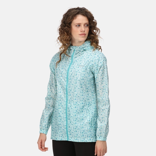 Womens printed rain jacket best sale