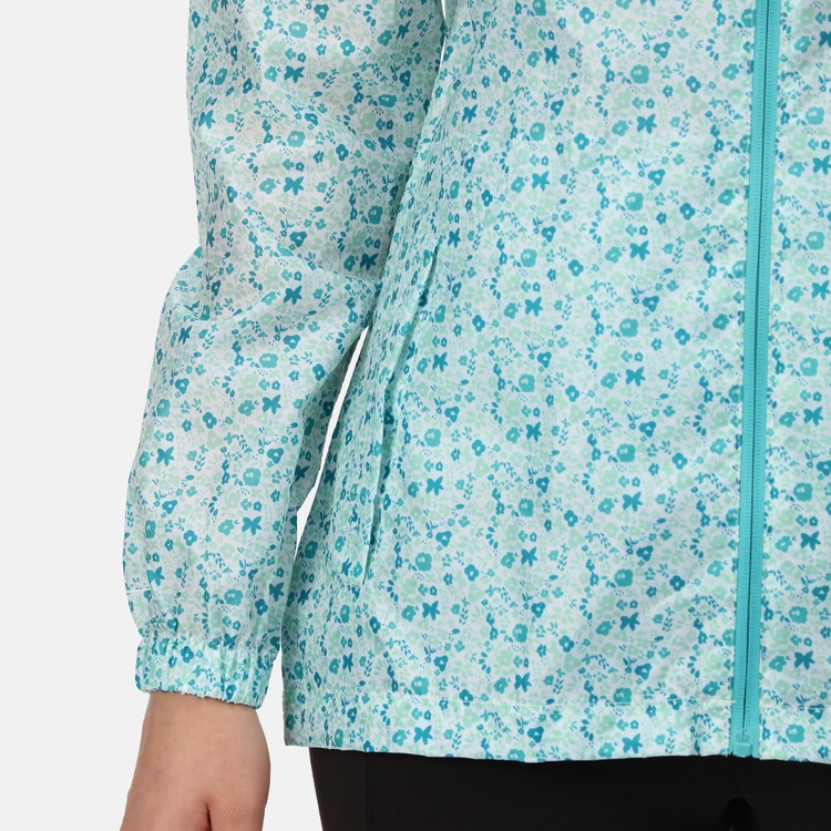 Womens patterned rain jacket on sale