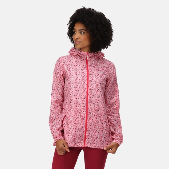 Ladies pink rain coat sale