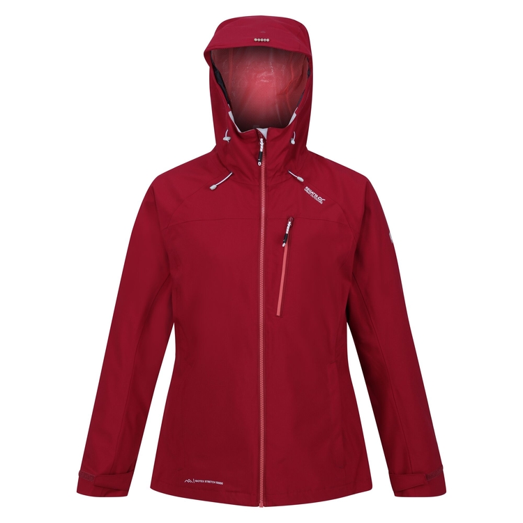Women s Britedale Waterproof Jacket Rumba Red Regatta UK