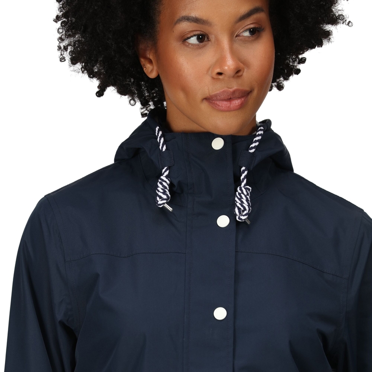 Navy blue lightweight jacket womens discount