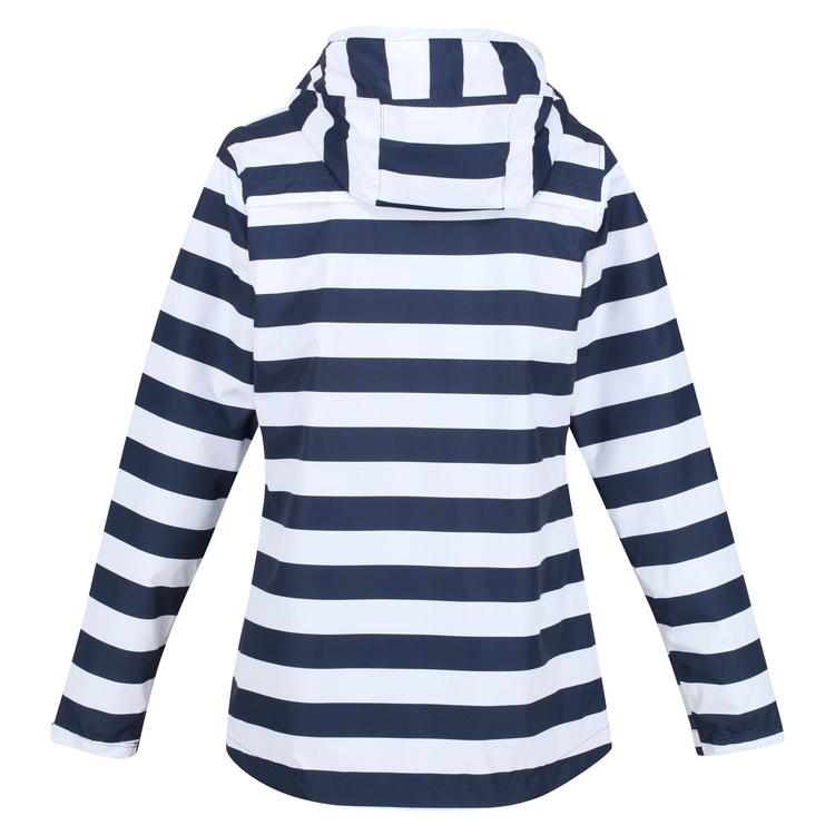 Regatta blue and white striped jacket top