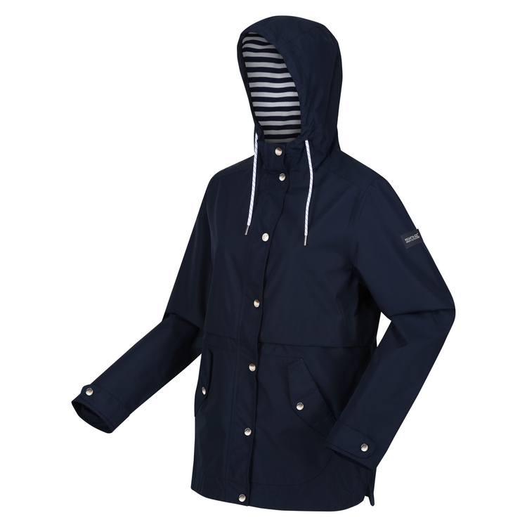 Women s Bayla Waterproof Rain Jacket Navy Regatta IE