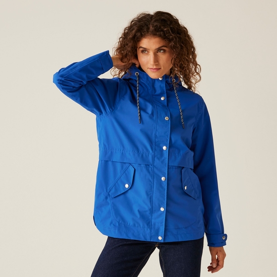 Women s Bayla Waterproof Rain Jacket Olympian Blue Regatta UK