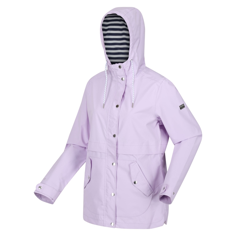 Lilac waterproof jacket shop