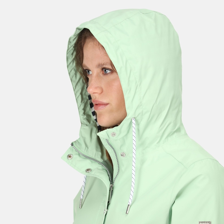 Women s Bayla Waterproof Rain Jacket Quiet Green
